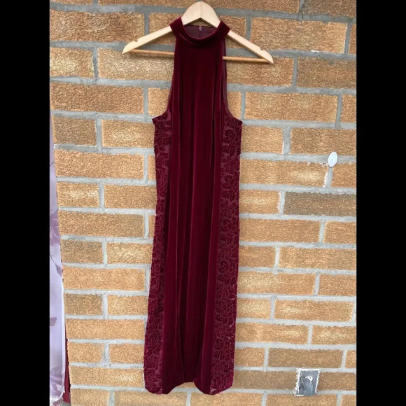 Galvan London Rosa Velvet Midi Dress size 6 - Picture 8 of 16